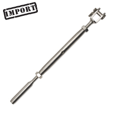 Jaw Stud Turnbuckle - 3/16" - (Import) 