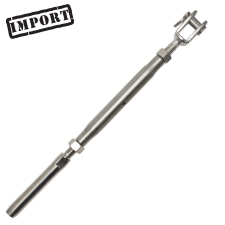 Jaw Stud Turnbuckle - 3/8" - (Import) 