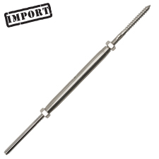 Handy Crimp Lag Stud Turnbuckle - 1/8" - (Import) 