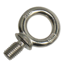 Shoulder Type Machinery Eye Bolt - 1/2" x 7/8"  (Stainless Steel) 