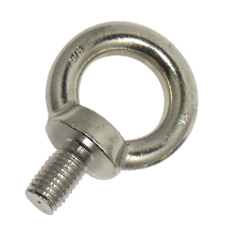 Shoulder Type Machinery Eye Bolt - 5/8" x 1-1/16"  (Stainless Steel) 