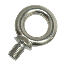 Shoulder Type Machinery Eye Bolt - 3/4" x 1-1/8"  (Stainless Steel) 