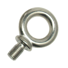 Shoulder Type Machinery Eye Bolt - 1" x 1-3/8"  (Stainless Steel) 