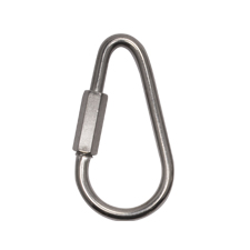 1/4" Stainless Steel Pear Quick Link 
