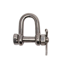 3/16" Stainless Steel Bolt Type Chain Shackle 