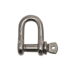 1/4" Stainless Steel Screw Pin Chain Shackle 