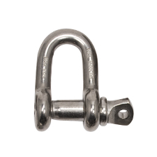 5/16" Stainless Steel Screw Pin Chain Shackle 