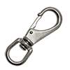 Stainless Steel Swivel Eye Snap Hook (3/4")