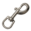 Stainless Steel Swivel Eye Bolt Snap (3/4")