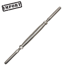 Swage to Swage Turnbuckle - 3/8" - (Import) 