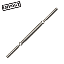 Swage to Swage Turnbuckle - 1/4" - (Import) 