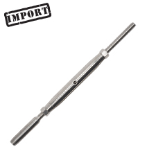 Threaded Termination Turnbuckle - 1/4" - (Import) 