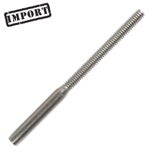 Handy Crimp Threaded Stud (RH) - 3/16" - (Import) 