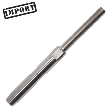 Threaded Stud w/ Wrench Flats (RH) - 5/16" - (Import) 