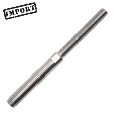 Threaded Stud w/ Wrench Flats (RH) - 3/8" - (Import) 