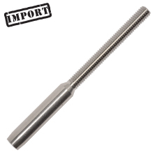 Threaded Stud (RH) - 1/4" - (Import) 