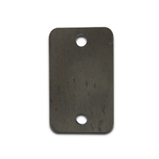 Carbon Steel Base Plate 2 1/2" x 4" x 1/4" - Mill Finish 