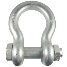 1-3/4" Bolt Type Anchor Shackle (Galvanized) 