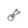 Galvanized Jaw & Eye Swivel - 1/4" 