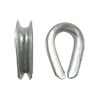 7/16" Heavy Duty Galvanized Thimbles 