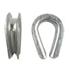 5/8" Heavy Duty Galvanized Thimbles 