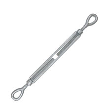 Eye & Eye Turnbuckles  5/8" x 12" (Galvanized)