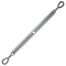 Eye & Eye Turnbuckles  5/8" x 18" (Galvanized)