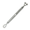 Jaw & Eye Turnbuckles 1/2" x 12" (Galvanized)