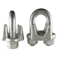 1-1/4" Drop Forged Wire Rope Clips 