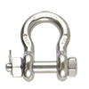 7/16" Stainless Steel  Bolt Type Anchor Shackle 
