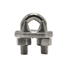 Drop Forged Stainless Steel Wire Rope Clip - (3/8") 
