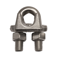 Drop Forged Stainless Steel Wire Rope Clip - (5/8") 