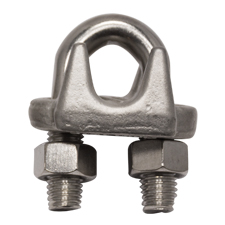 Drop Forged Stainless Steel Wire Rope Clip - (3/4") 