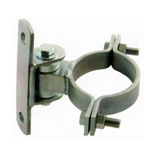 4" Round Bolt-on BadAss&trade; Bolt-On Gate Hinge - CI2051 