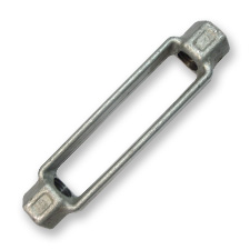 1 1/4" x 6" Galvanized Forged Turnbuckle Body 